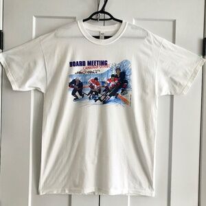 Hockey T-Shirt, Mens Funny T Shirt, Canadian, Canada Hockey, NEW No Tags, Size L